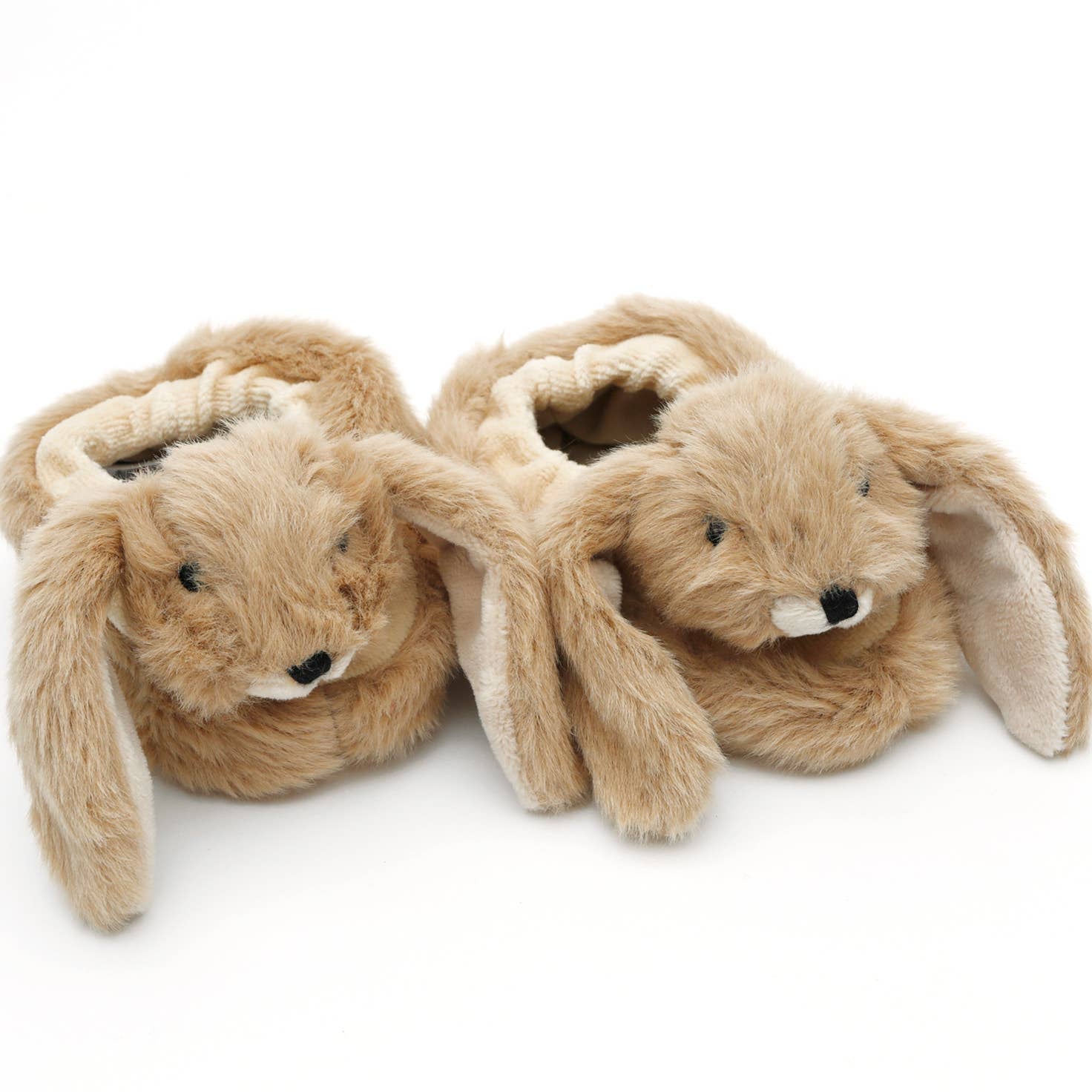 Plush Soft Bunny Baby Slippers (0-6 Months)