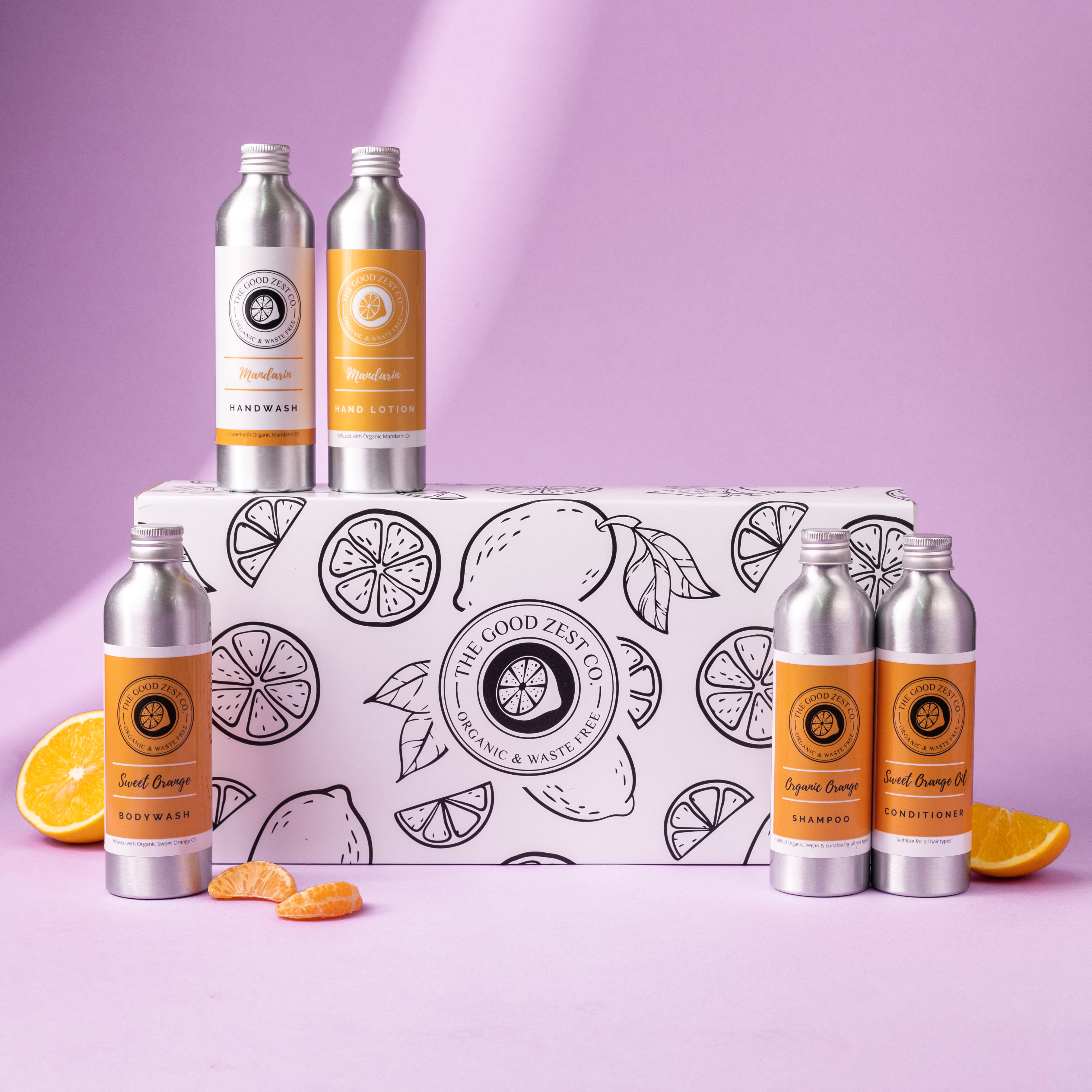 Organic Mandarin & Orange Gift Box