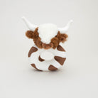 Plush Texas Longhorn Cow Baby Rattle