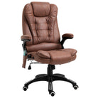 Brown Executive Chair with 6-Point Massage