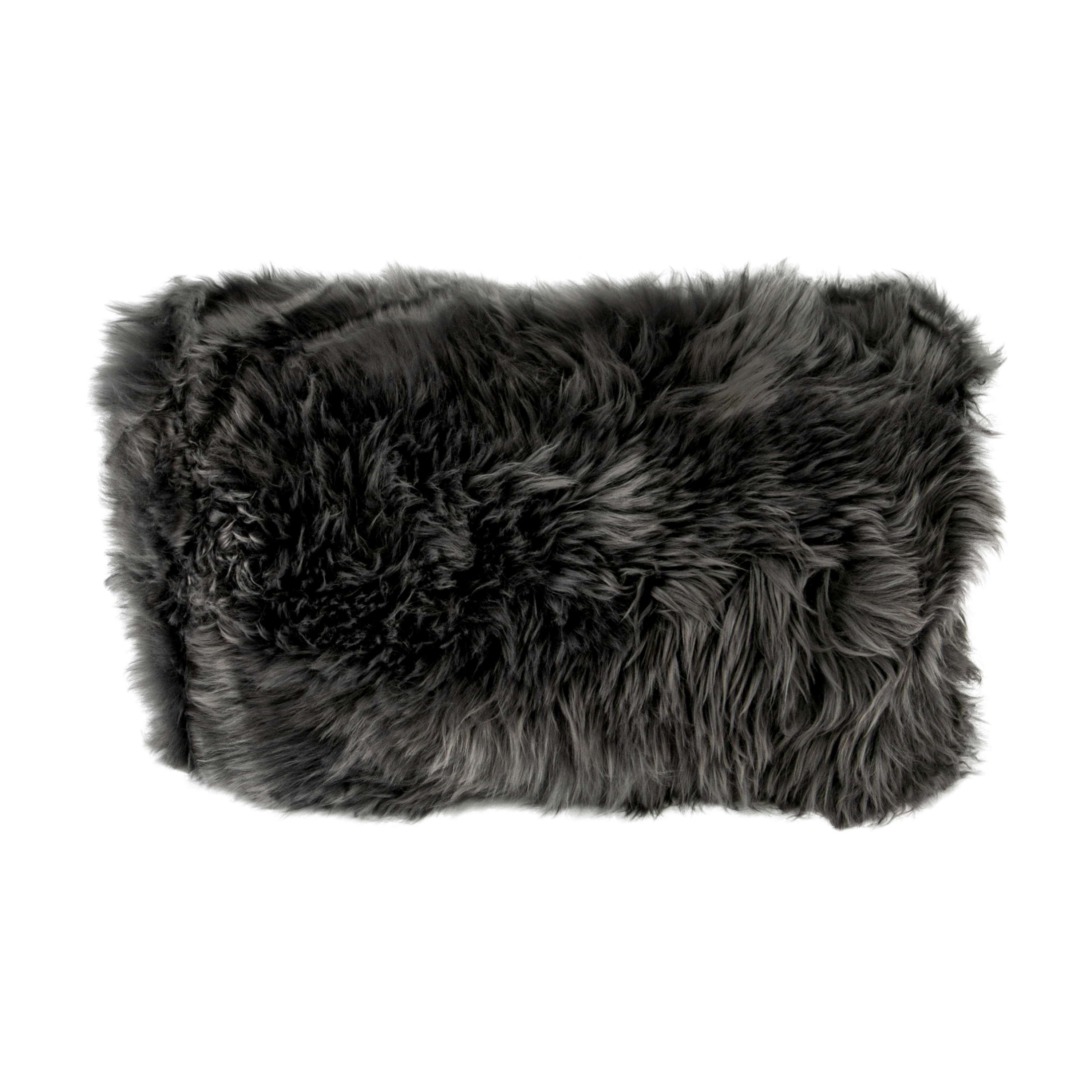 Luxury Natural Long Hair Sheepskin Cushion