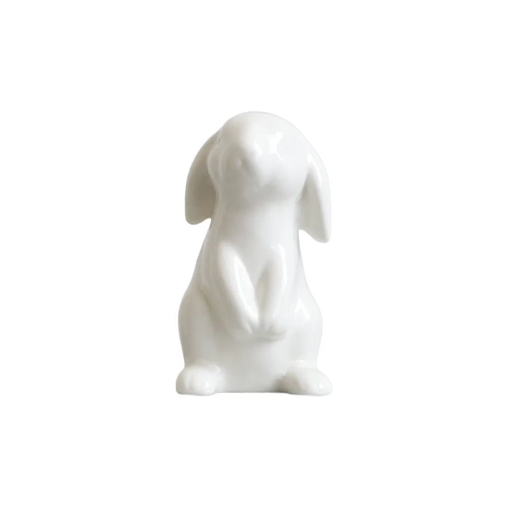 Ceramic Bunny Desktop Ornaments