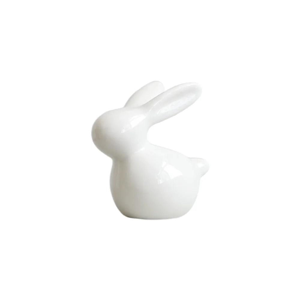 Ceramic Bunny Desktop Ornaments