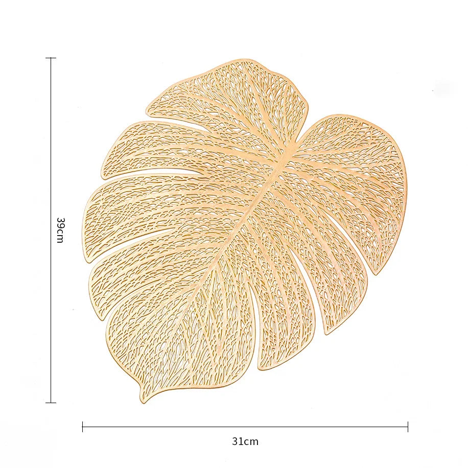 Classical Botanic Table Placemat Leaf