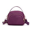 Compact Women's Crossbody Handbag Purple