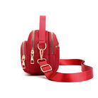 Compact Women's Crossbody Handbag Red