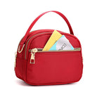 Compact Women's Crossbody Handbag Red