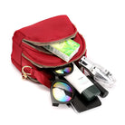 Compact Women's Crossbody Handbag Red