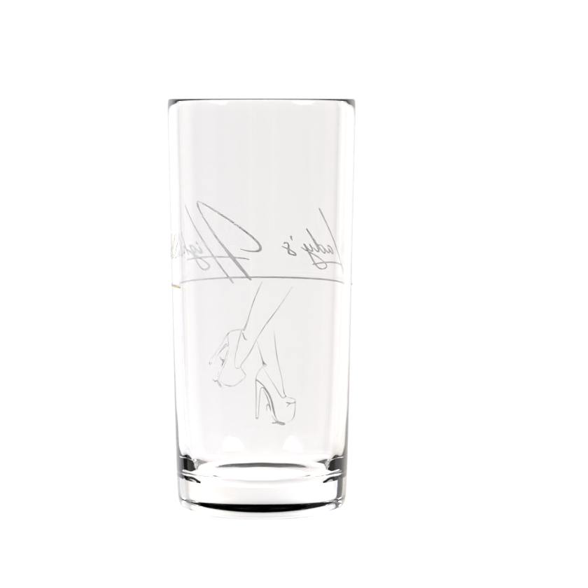 Lady's Highball Glass