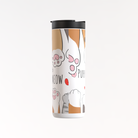 Large 'Purr Meow' Coffee Thermos Flask