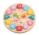 Lelin Wooden Teaching Clock