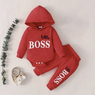 Little Boss Two Piece Tracksuit - Red