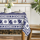 Mediterranean Folk Art Tablecloth