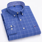 Men's Cotton Business Shirt Blue