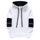 Men's Urban Tracksuit Set White Hoodie