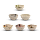 Mocha Ceramic Bowl - Set of 6