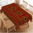 Modern African Geometric Tablecloth