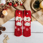 Plush Christmas Sleep Socks