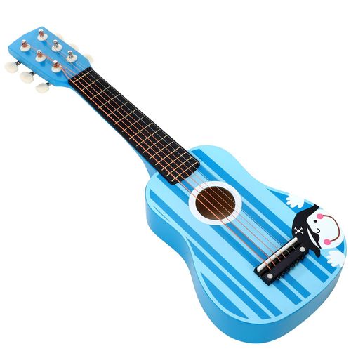 SOKA Wooden Pirate Guitar - Blue