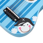 SOKA Wooden Pirate Guitar - Blue